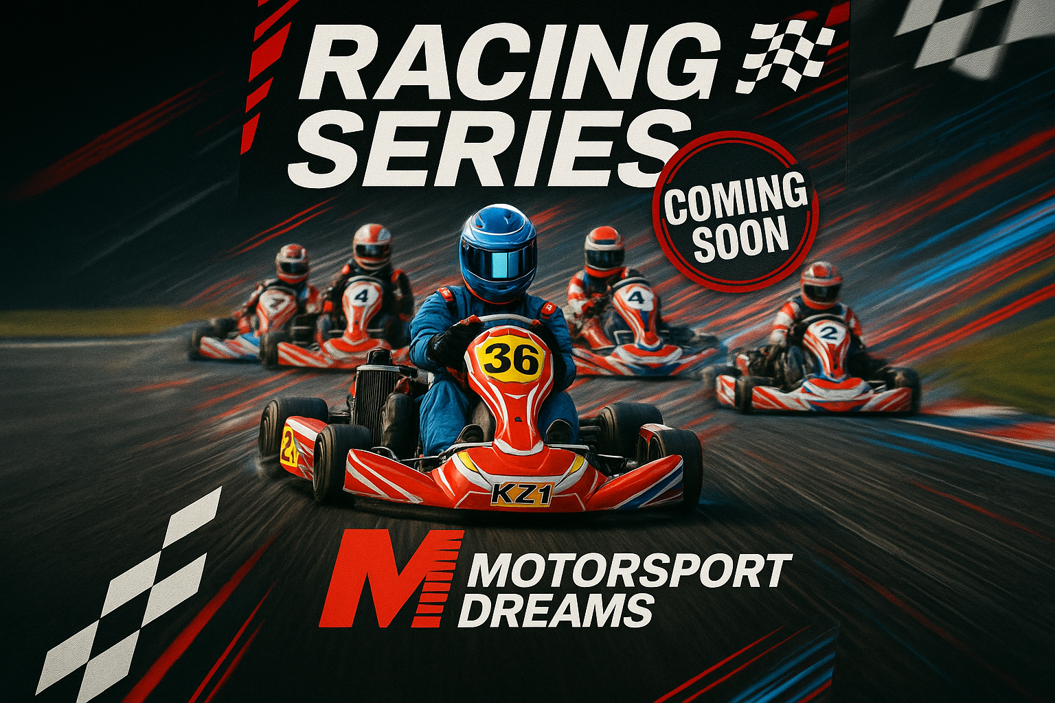 Racing Series Coming Soon Banner